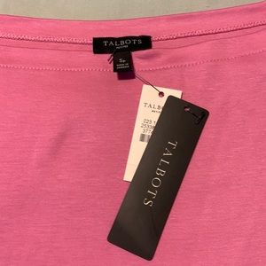 New Talbots boatneck top